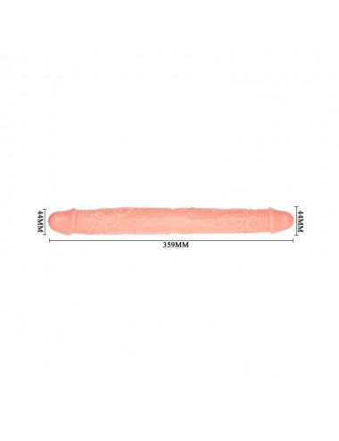 Baile Dildo Doble Color Natural