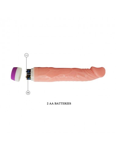 Vibrador Color Natural 22 cm