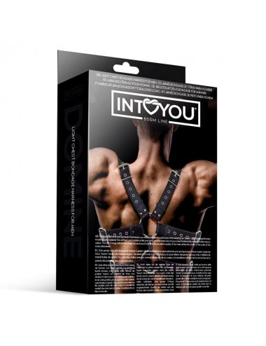 Aurum Arnes Masculino para Bondage Cuero Vegano