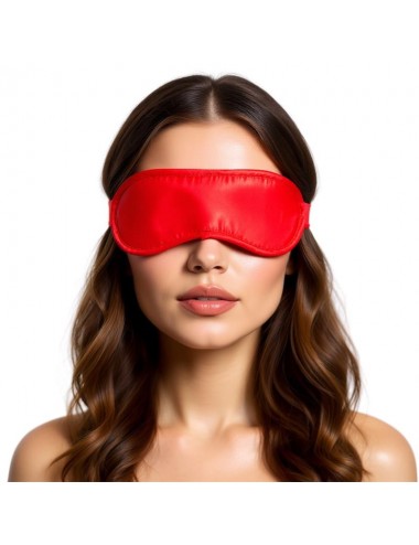 Antifaz de Saten Rojo