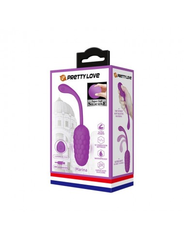 Huevo Vibrador USB Silicona Marina