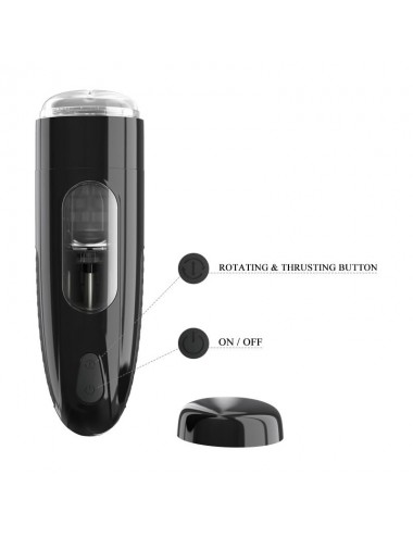 Masturbador Automatico Marlos con Vibracion y Movimiento USB