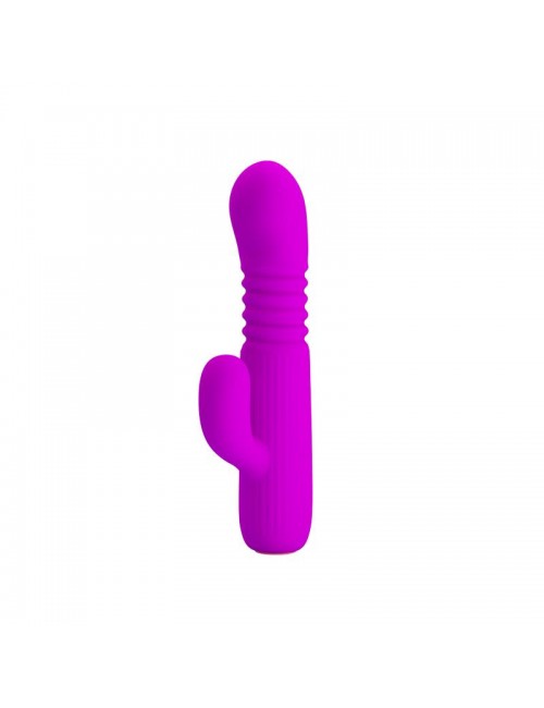 Leopold Vibrador con Funcion de Movimiento USB Silicona