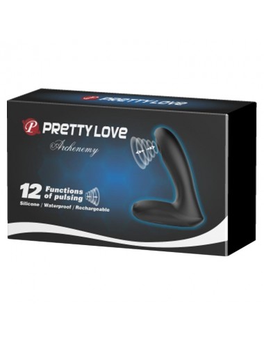Estimulador Anal y Prostatico Archenemy Pulsing USB Silicona