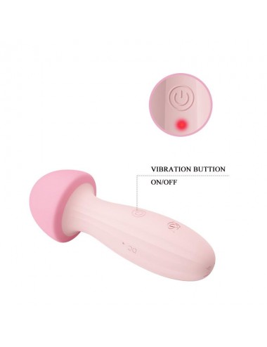 Mushroom Vibrador Masajeador Silicona USB