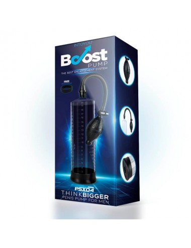 Bomba Manual para el Pene PSX04 Negro