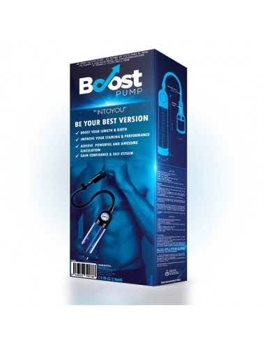 Bomba Manual con Medidor para el Pene PSX03 Transparente