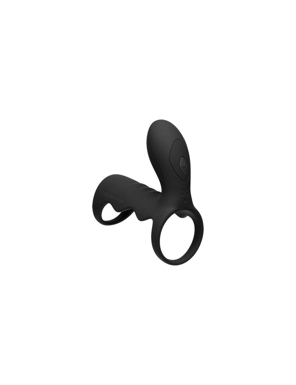 Jaula para el Pene con Vibracion y Control Remoto Negro