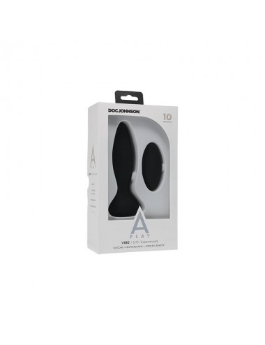 Plug Anal con Vibracion Vibe Experienced Negro