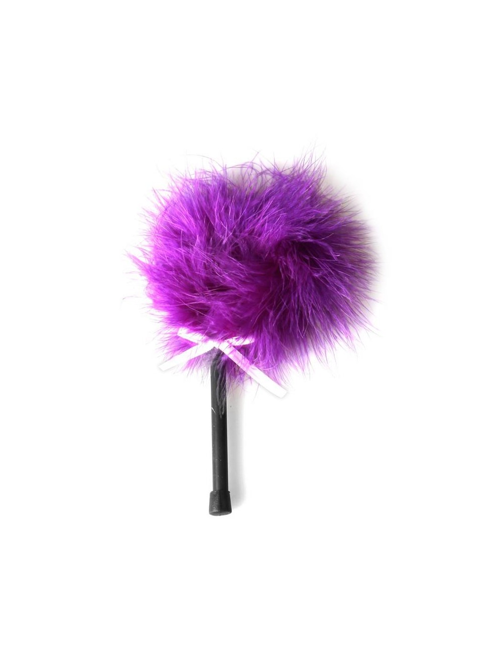 Plumero con Marabu Morado