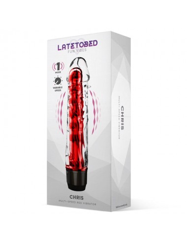 Chris Vibrador Multi Velocidad Rojo