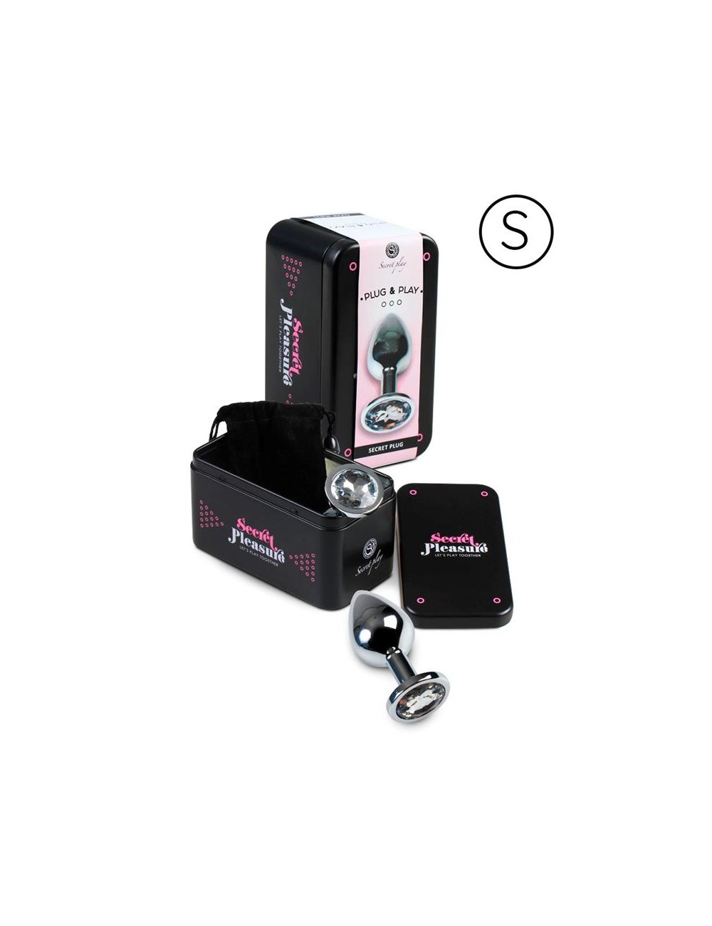 Plug Anal Talla S Transparente