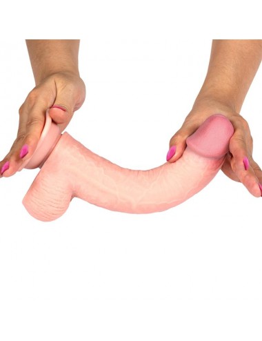 Slidy Dildo Realista Dual Layer Retractil y Orientable 9