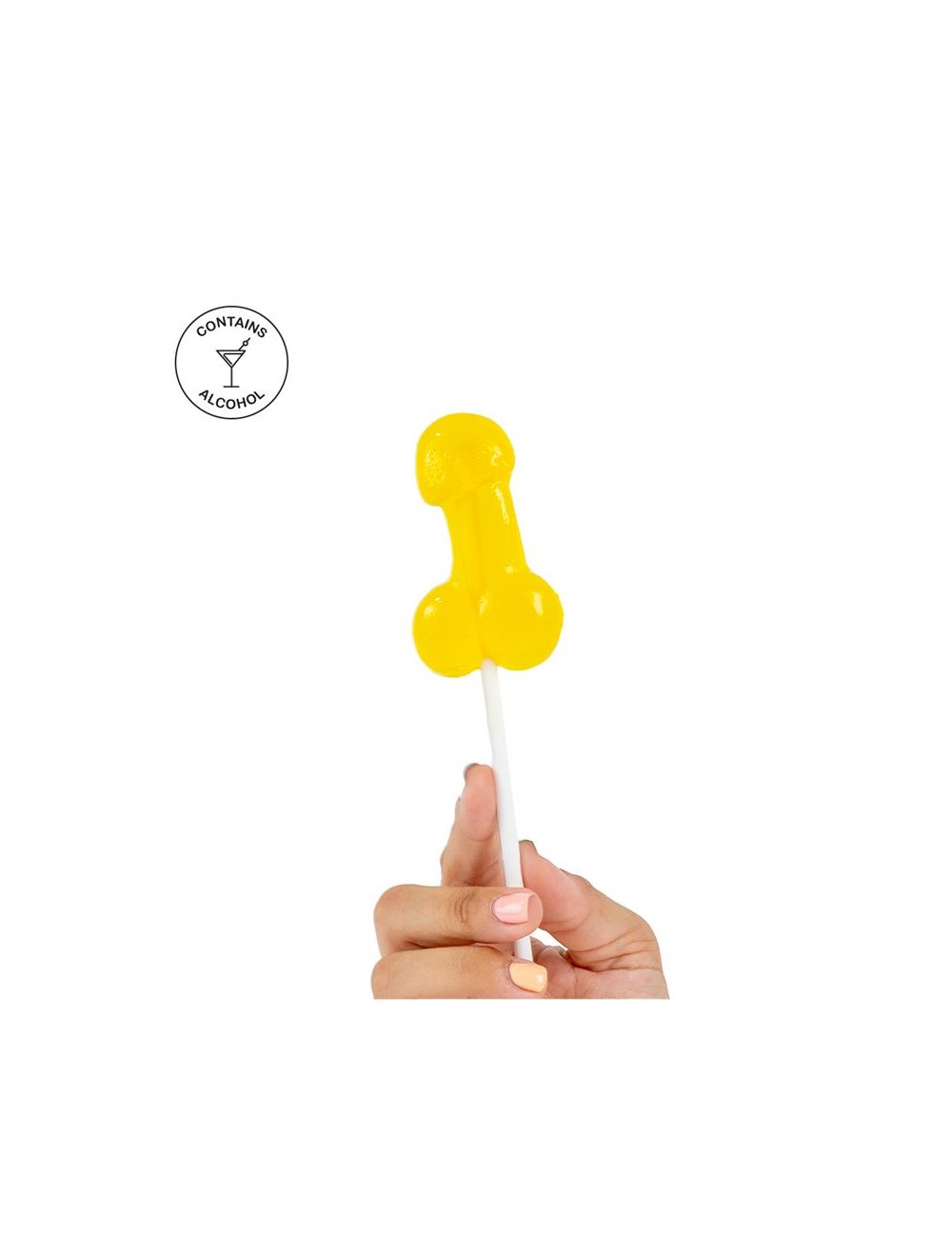 Piruleta de Pene Sabor Pina Colada con Alcohol