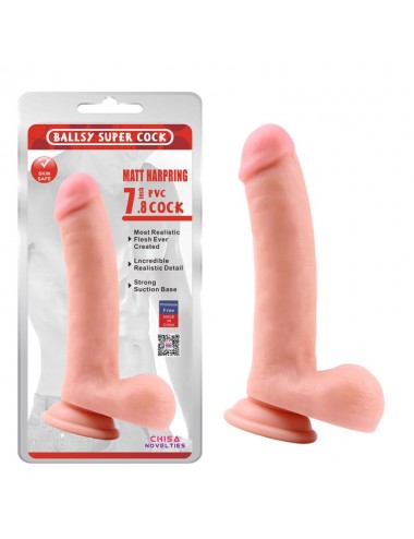 Dildo Matt Harpring 20 x 4 cm Natural