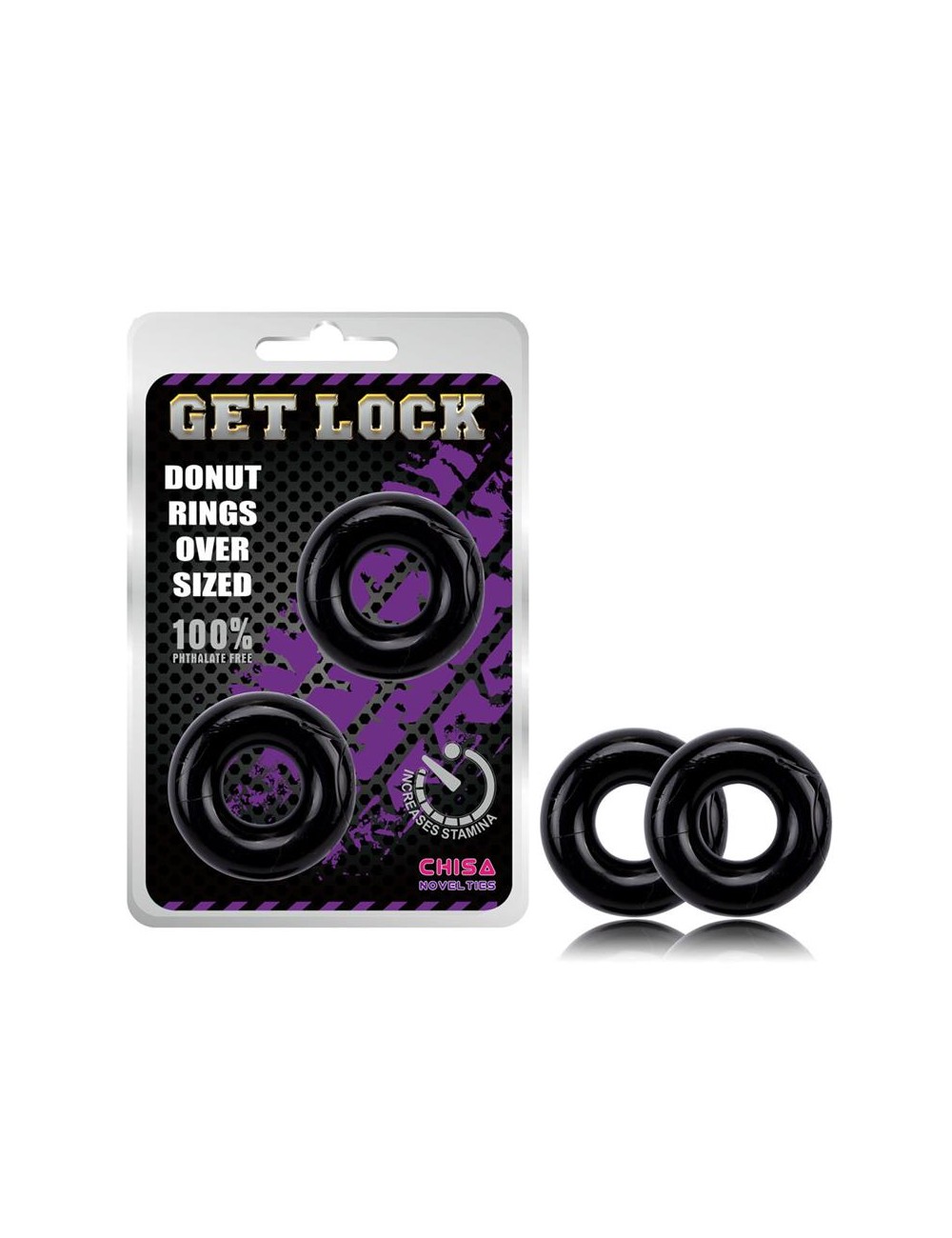 Anillos para el Pene Donut Negro