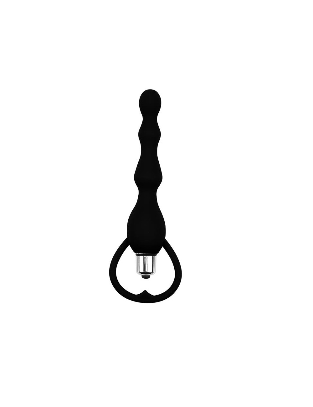 Cadena Anal Tail Power Silicona Negro