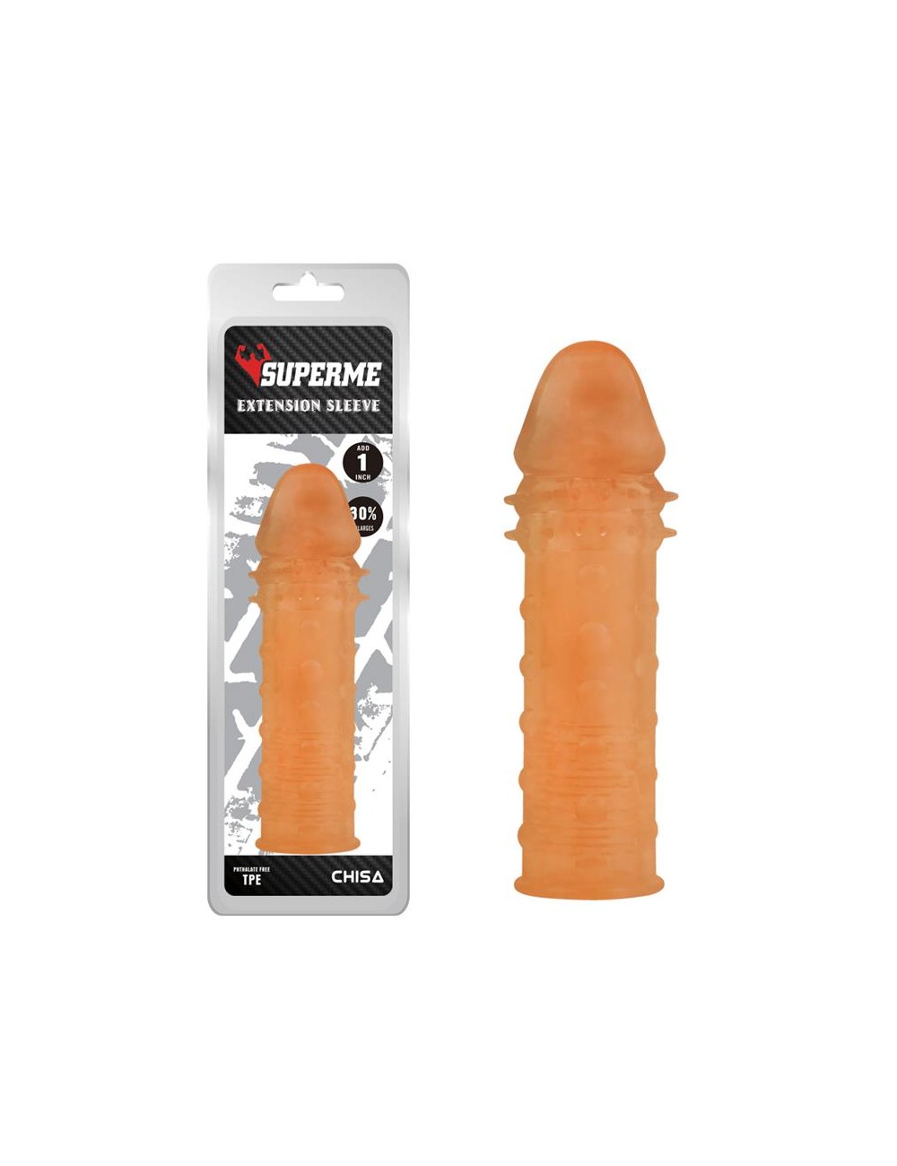 Funda para el Pene Extra Texture Natural