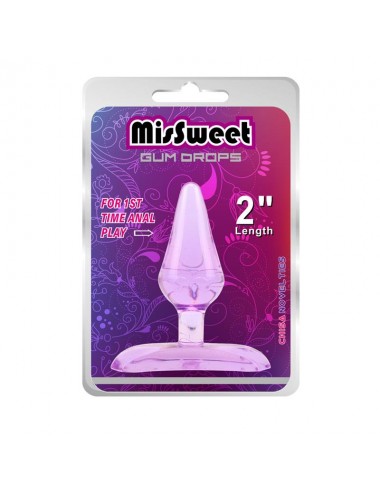 Plug Anal Gun Drops Purpura 66 x 24cm