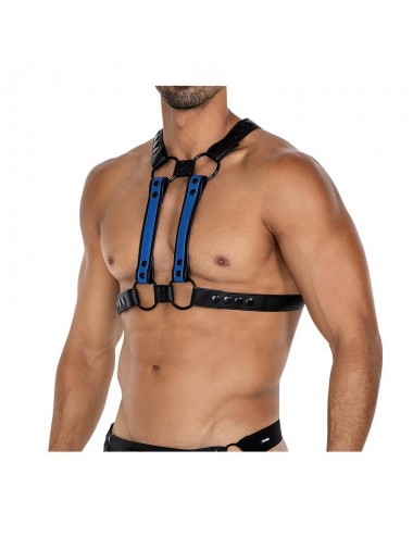 H4RNESS06 Arnes de Pecho 4WAY Azul Talla unica