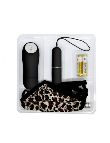 Wild Butterfly Braguita con Bala Vibradora y Control Remoto
