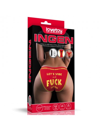 Braguitas con Vibracion Printed Panties 28 33
