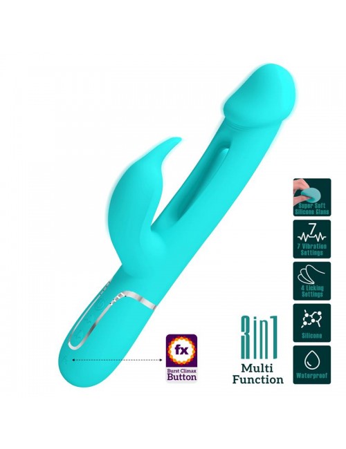 Vibrador con Lengua Kampas Verde