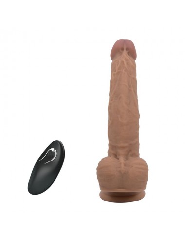 Jonathan Dildo con Vibracion y Empuje Control Remoro