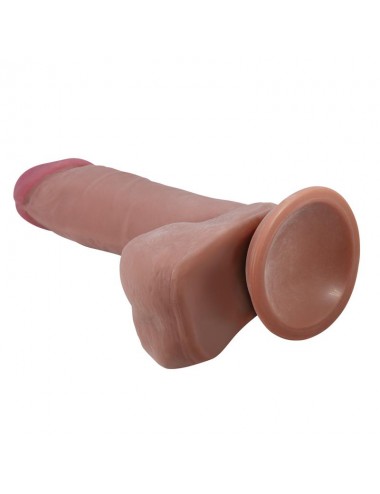 Dildo con Piel Deslizante Retractil 205 cm