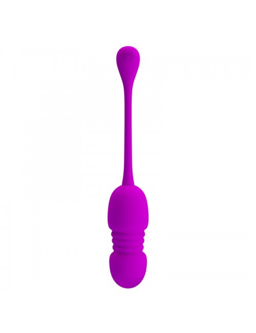 Callie Huevo Vibrador con Movimiento Thursting