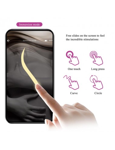 Doreen Huevo Vibrador con Electro Shock y APP