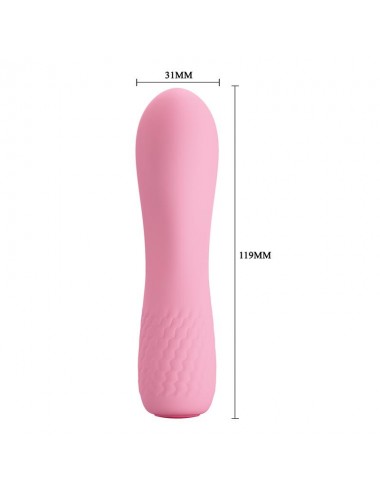 Alice Vibrador 12 funciones Rosa Claro