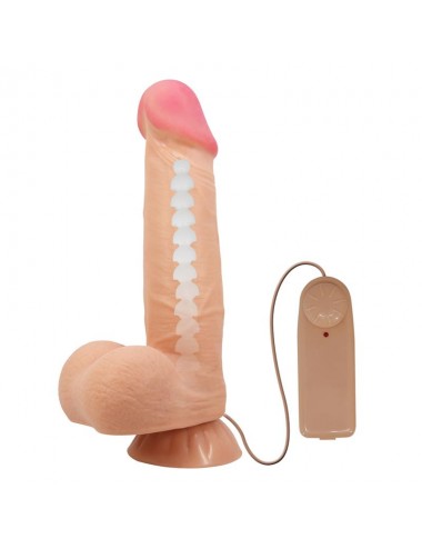 Dildo Realista Doble Densidad Piel Deslizante Retractil