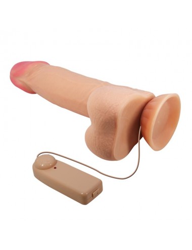 Dildo Realista Doble Densidad Piel Deslizante Retractil