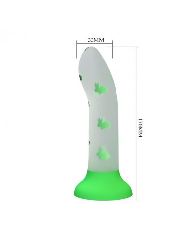 Dildo que Brilla en la Oscuridad Romantic Rendezvous