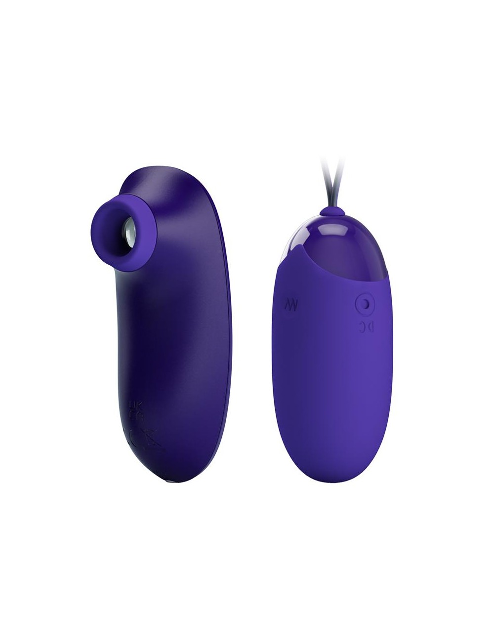 Succionador de Clitoris y Huevo Vibrador