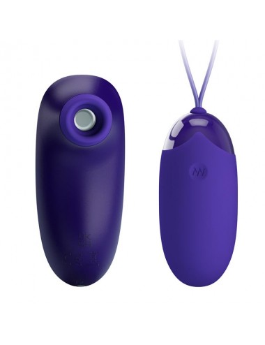 Succionador de Clitoris y Huevo Vibrador