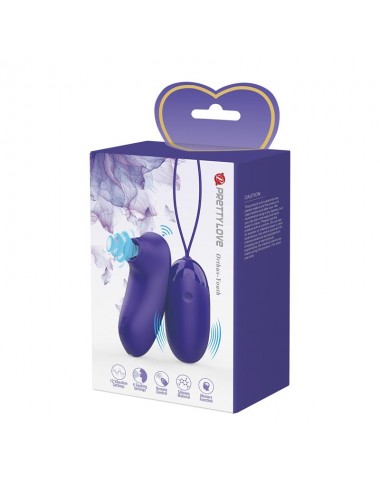 Succionador de Clitoris y Huevo Vibrador