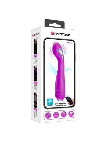 Hector Vibrador con Electroshock y App Rosa