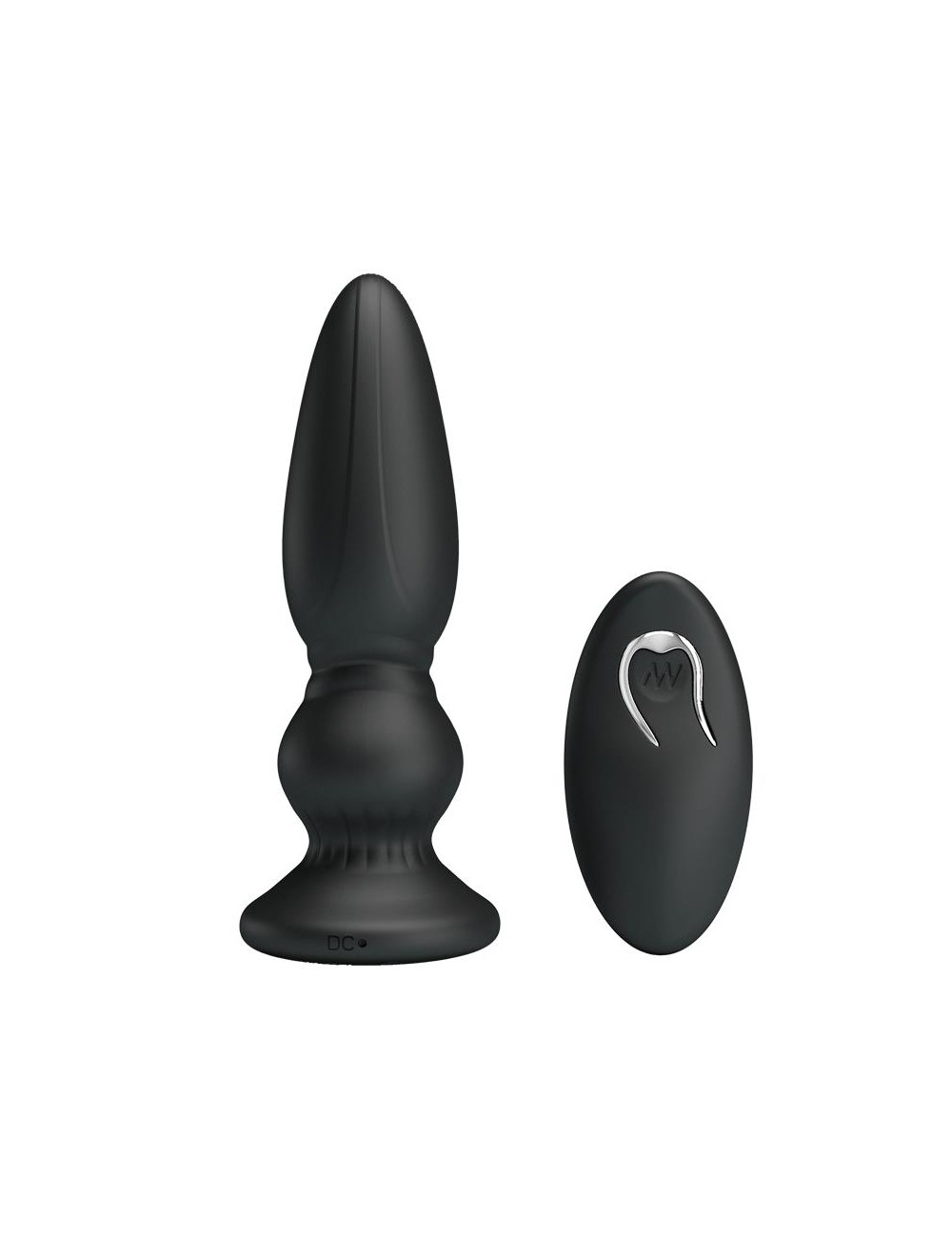 Plug Anal con Vibracion y Control Remoto