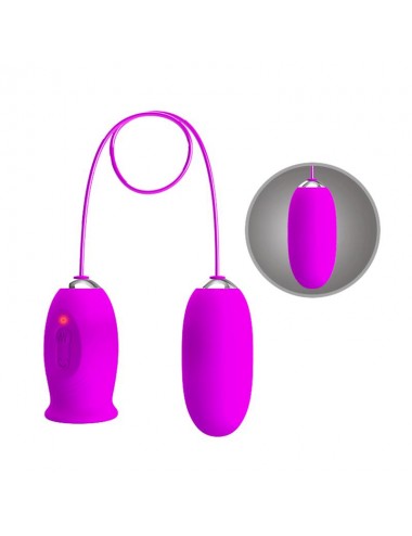 Daisy Huevo Vibrador y Estimulador con Lengua