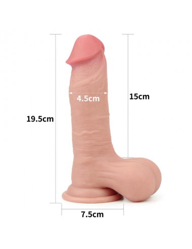 Dildo Sliding 7.8 Natural