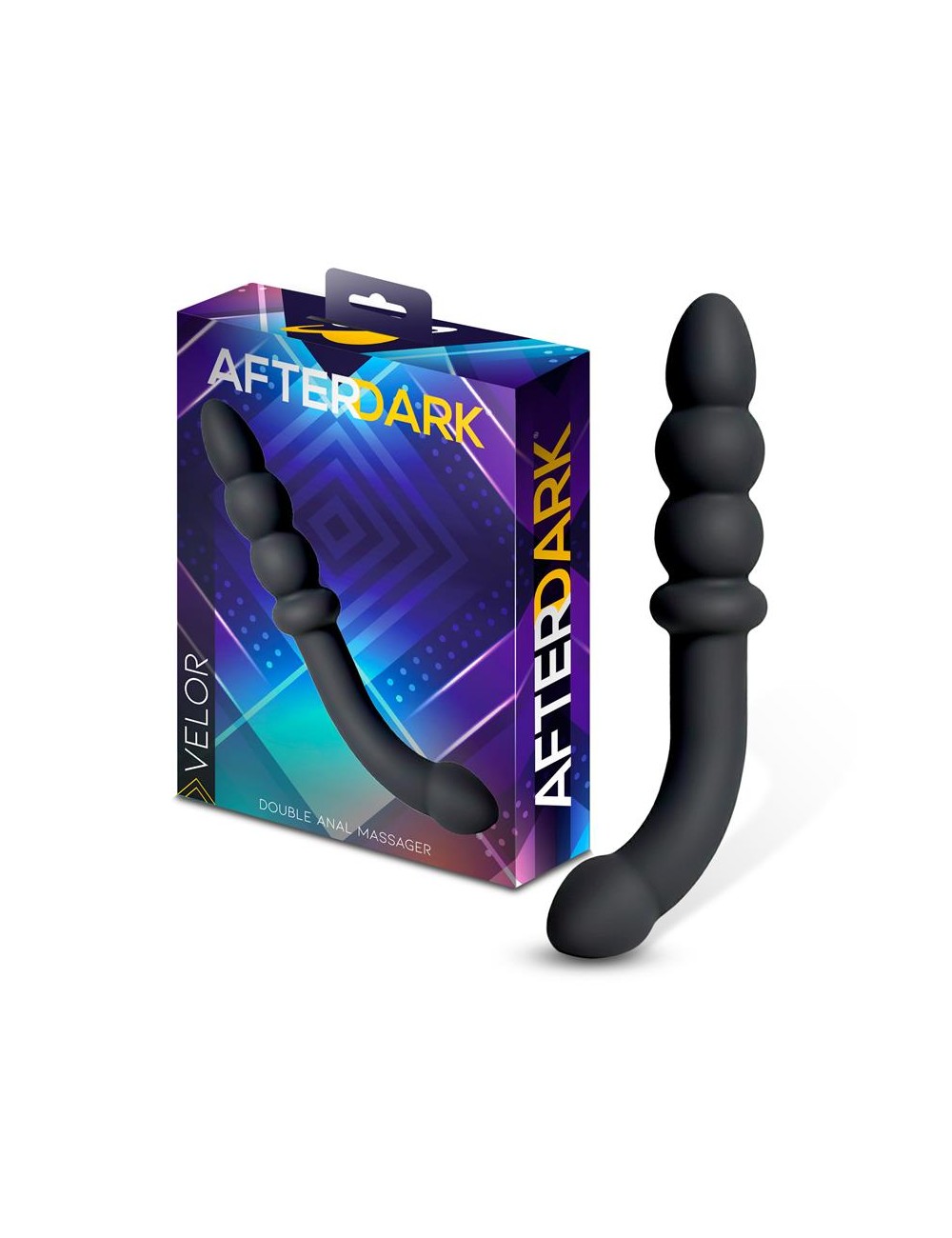 Velor Doble Masajeador Anal Silicona