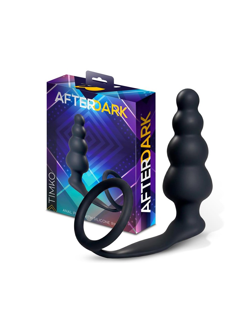 Timko Plug Anal con Anillo de Silicona