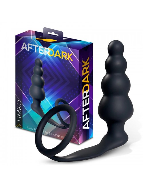 Timko Plug Anal con Anillo de Silicona