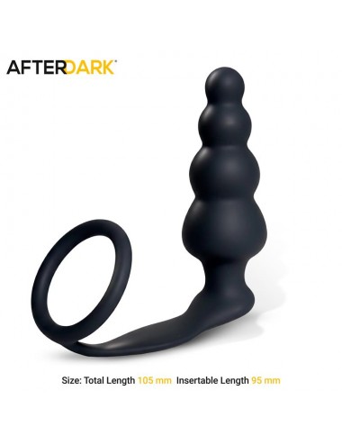 Timko Plug Anal con Anillo de Silicona