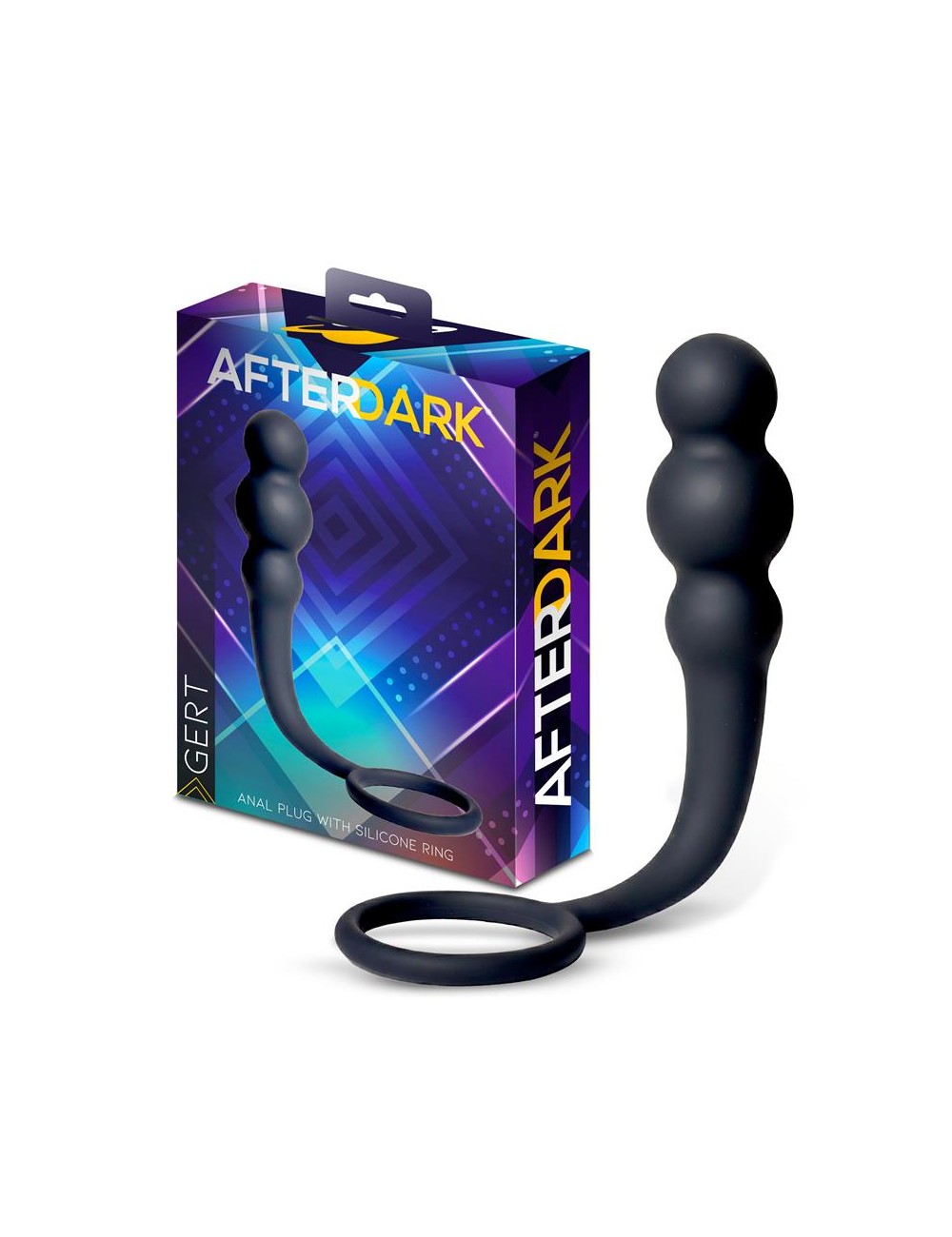 Gert Plug Anal con Anillo de Silicona