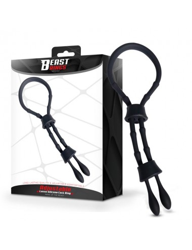 Lasso Anillo para el Pene Silicona Ajustable