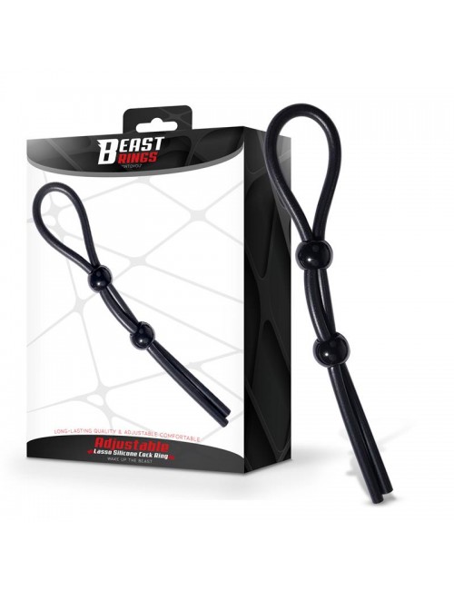 Lasso Anillo para el Pene Silicona Ajustable