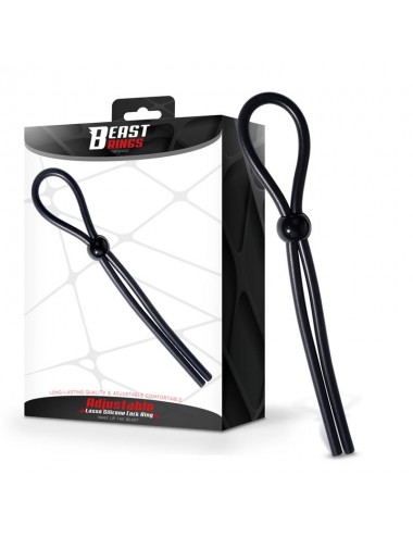 Lasso Anillo para el Pene Silicona Ajustable